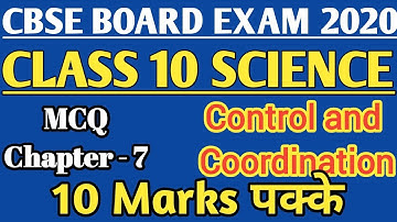 Control and Coordination Class 10 Science Chapter 7|CBSE Class 10 Science Chapter 7|