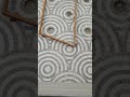 circle Design concrete chemical tiles #outdoorwork #construction #tiles