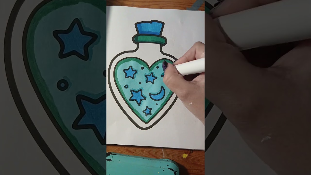 #colouring #coloringadventure #halloween using a limited colour selection