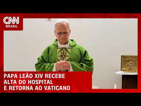 Leão XIV recebe alta após cirurgia para retirada de parte do pulmão | CNN AGORA
