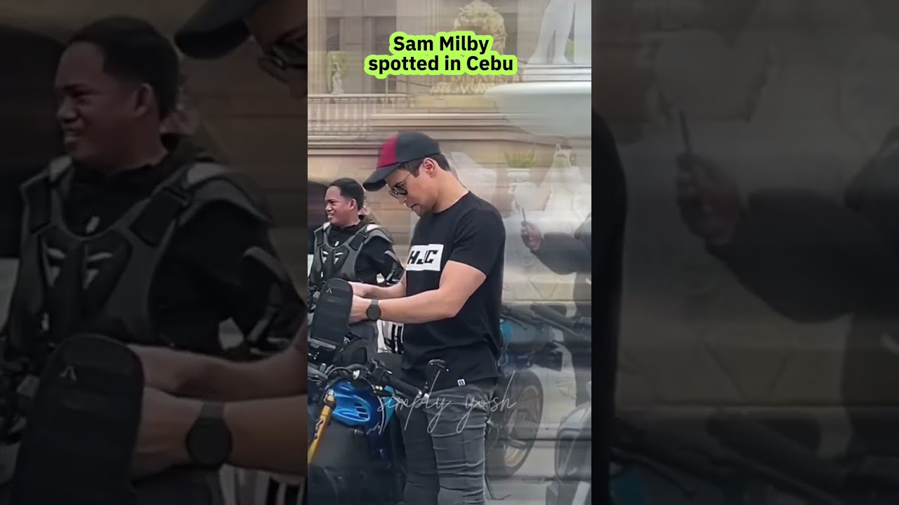 SAM MILBY SPOTTED IN CEBU! 