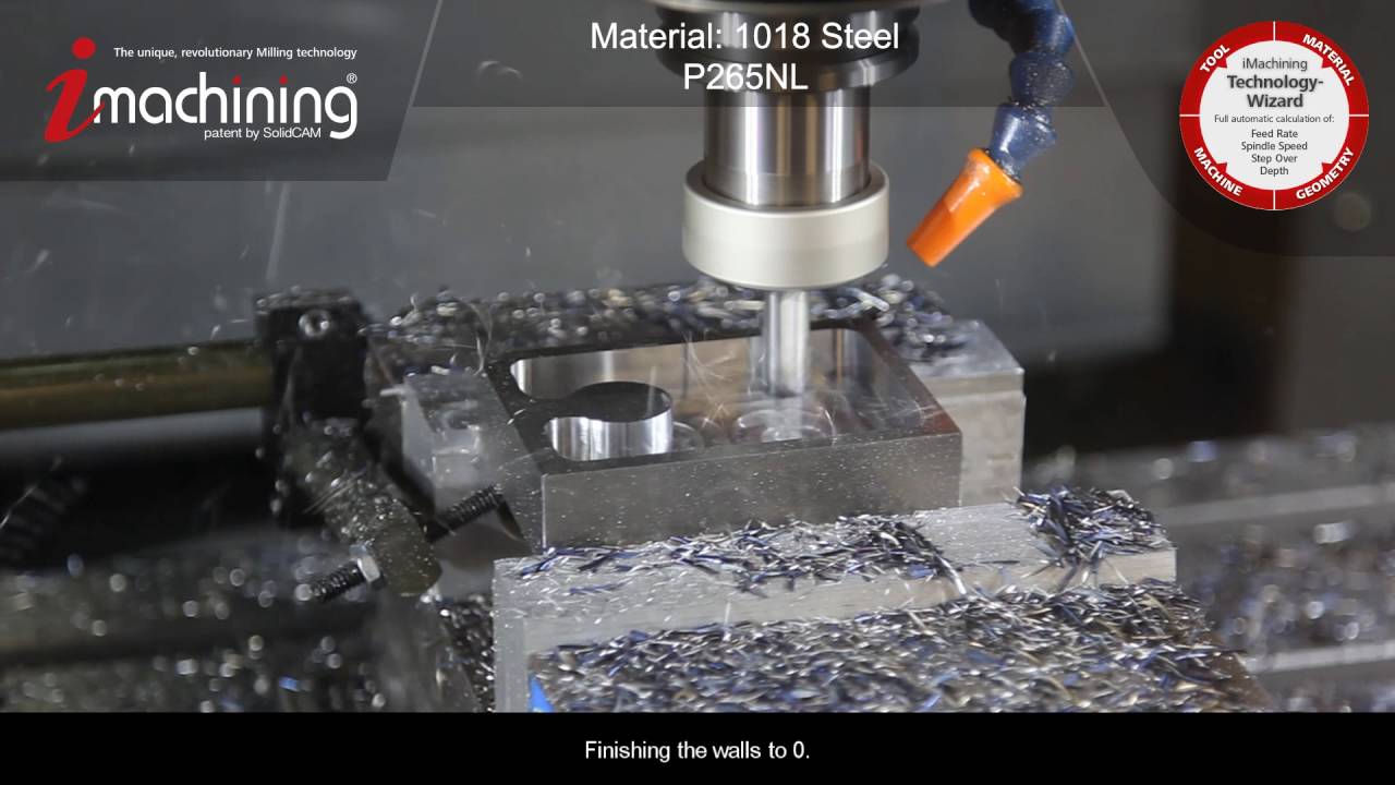 Solidcam 16 Imachining Phase 1 All Features Using 3 Tools Youtube