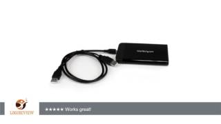 StarTech.com 2.5in Black USB 2.0 External Hard Drive Enclosure for SATA HDD | Review/Test
