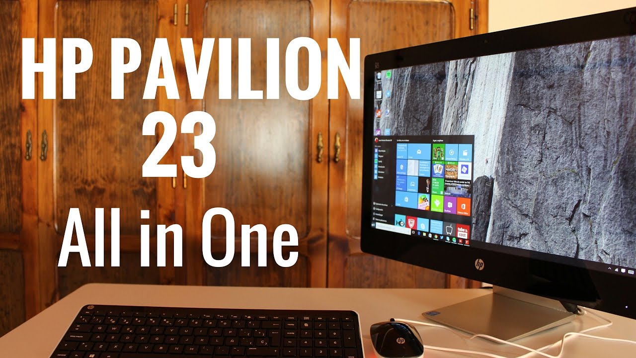 HP Pavilion 23 All in One, análisis en español - YouTube