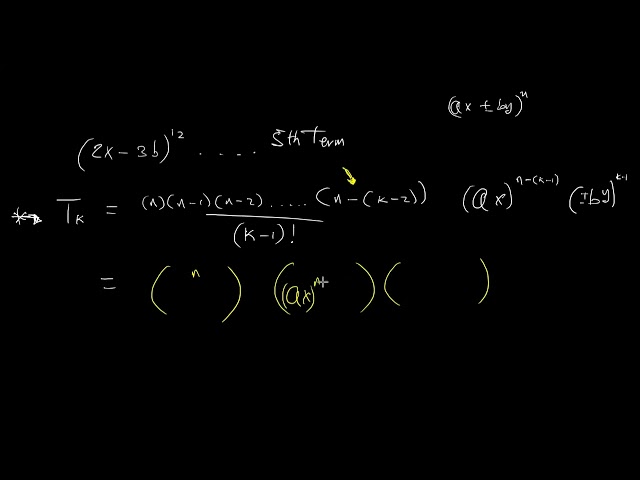 Finding the TERM in Binomial Expansion |  Example #6 || Engineering MATHS Tutorials || iSimplify_RSA class=