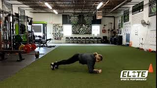 Alternating Push Up Plank