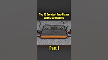 Top 10 Greatest Two Player Atari 2600 Games of All Time PART 1