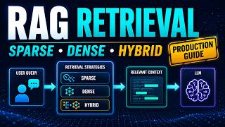 Production-Grade RAG Retrieval Strategies Explained | Sparse, Dense & Hybrid