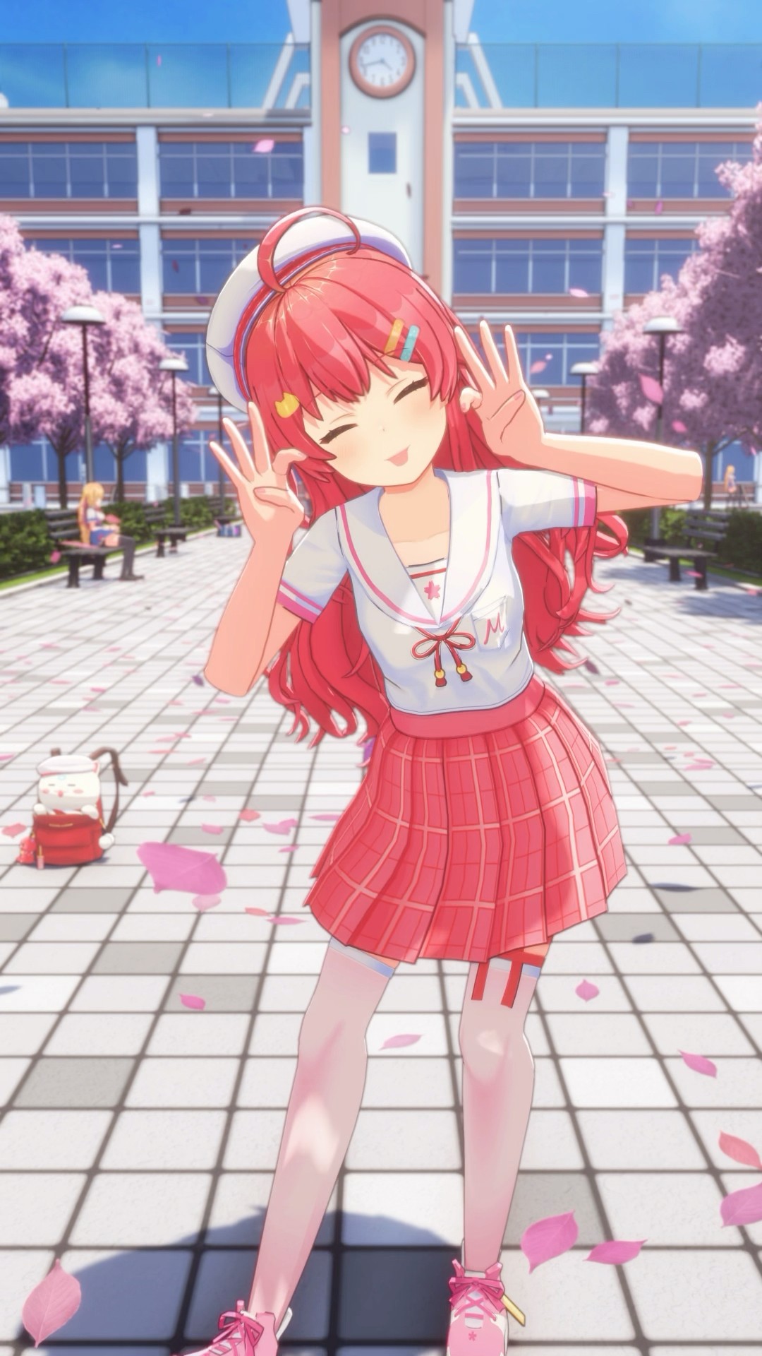 #さくらんぼメッセージ ?MMDモーション配布してるから踊ってにぇ? #shorts