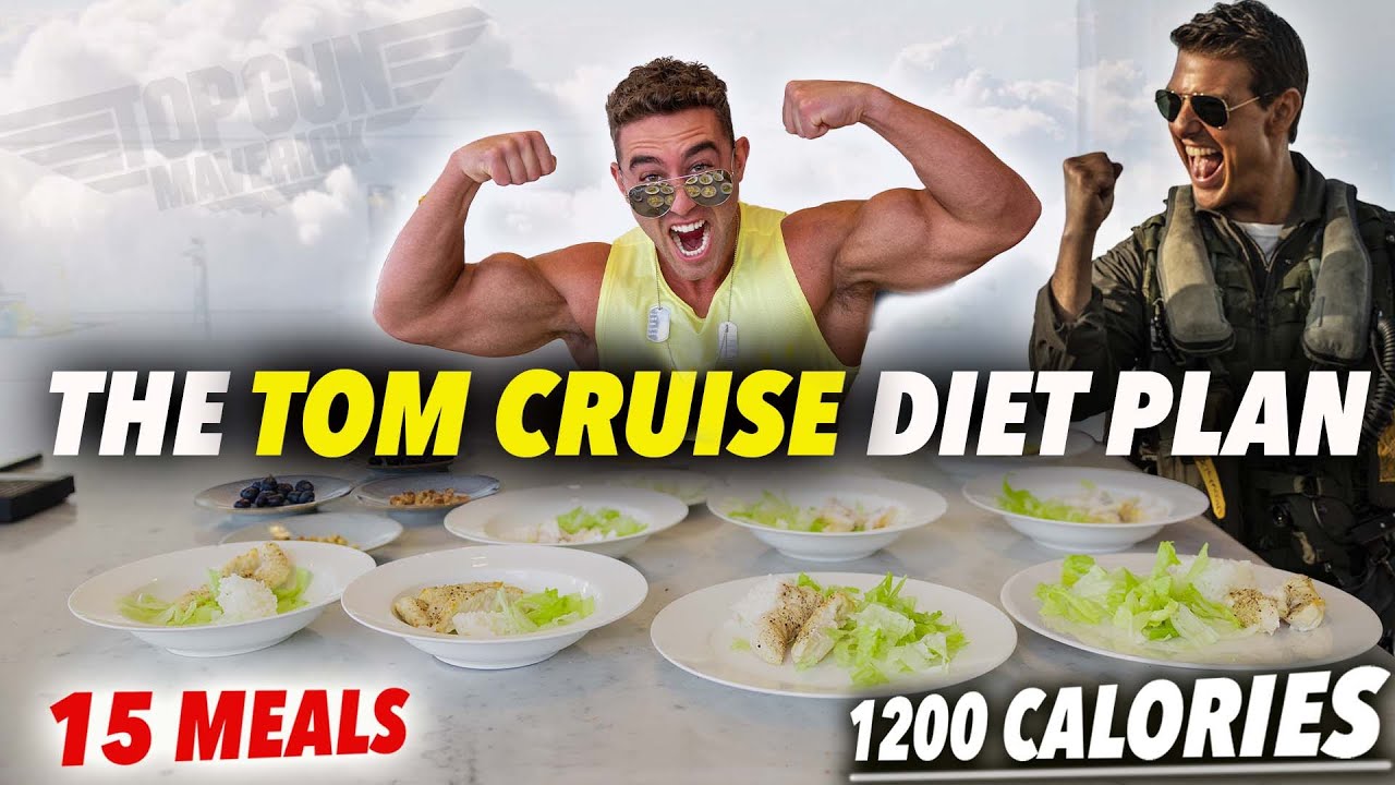 I tried TOM CRUISE'S Fat Loss Diet (1200 CALORIES IN 15 MEALS) Zac