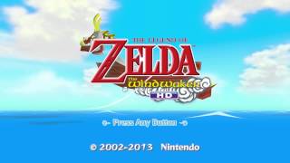 The Legend of Zelda: The Wind Waker HD — Title Screen (1080p)