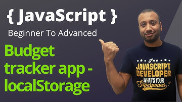 javascript bangla tutorial 47 : budget tracker phase 10 - localstorage
