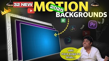Free Motion Backgrounds for YouTube in 2025 (No Copyright) | Trending Grid Backgrounds 