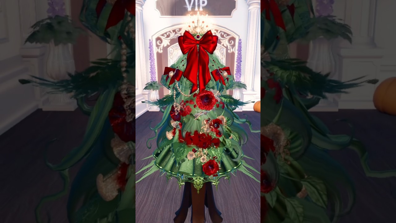 dress to impress christmas tree dresstoimpress #christmas #christmastree #creative #robloxgame