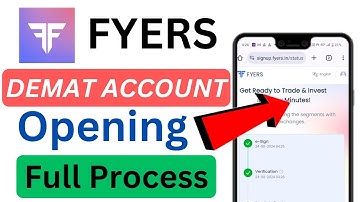 How to open demat Account in Fyers | Fyers Account Opening - Process | Fyers demat account