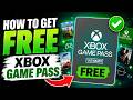 Free Xbox Game Pass 2026 Legit Method That Actually 