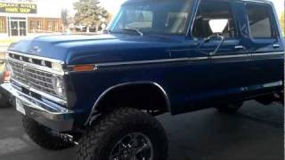 1977 ford crew cab 4x4 old ford show truck