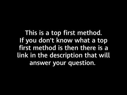 A new Pyraminx top first method | The Narbutas method | Part 1