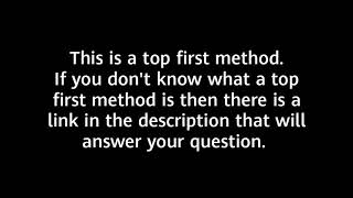 A new Pyraminx top first method | The Narbutas method | Part 1
