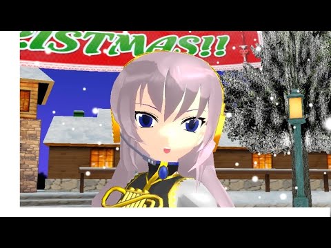 The Christmas Song クリスマスソング日本語歌詞 3 巡音ルカ ジャズ ボカロ Youtube