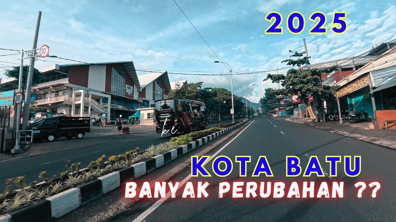 KOTA BATU itu ya Seperti ini !!! Suasana Pagi Kota Batu 2025