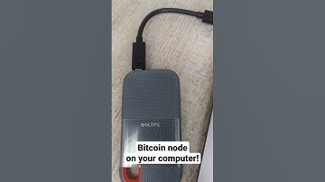 Bitcoin node on your computer