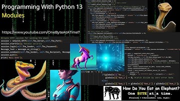Programming Python 13: Modules