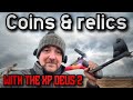 Metal detecting on the fields of perthshire scotland with the xp deus 2 metal detector detecting