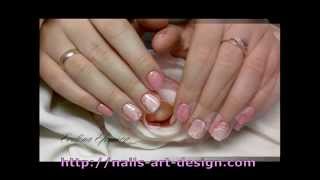 Маникюр с розовым лаком (Manicure with pink nail) Маникюр с розовым лаком (Manicure with pink nail)