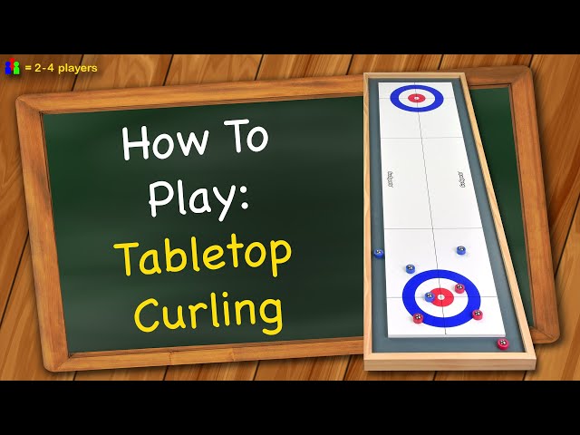 Mini-Curl and Shuffleboard Game