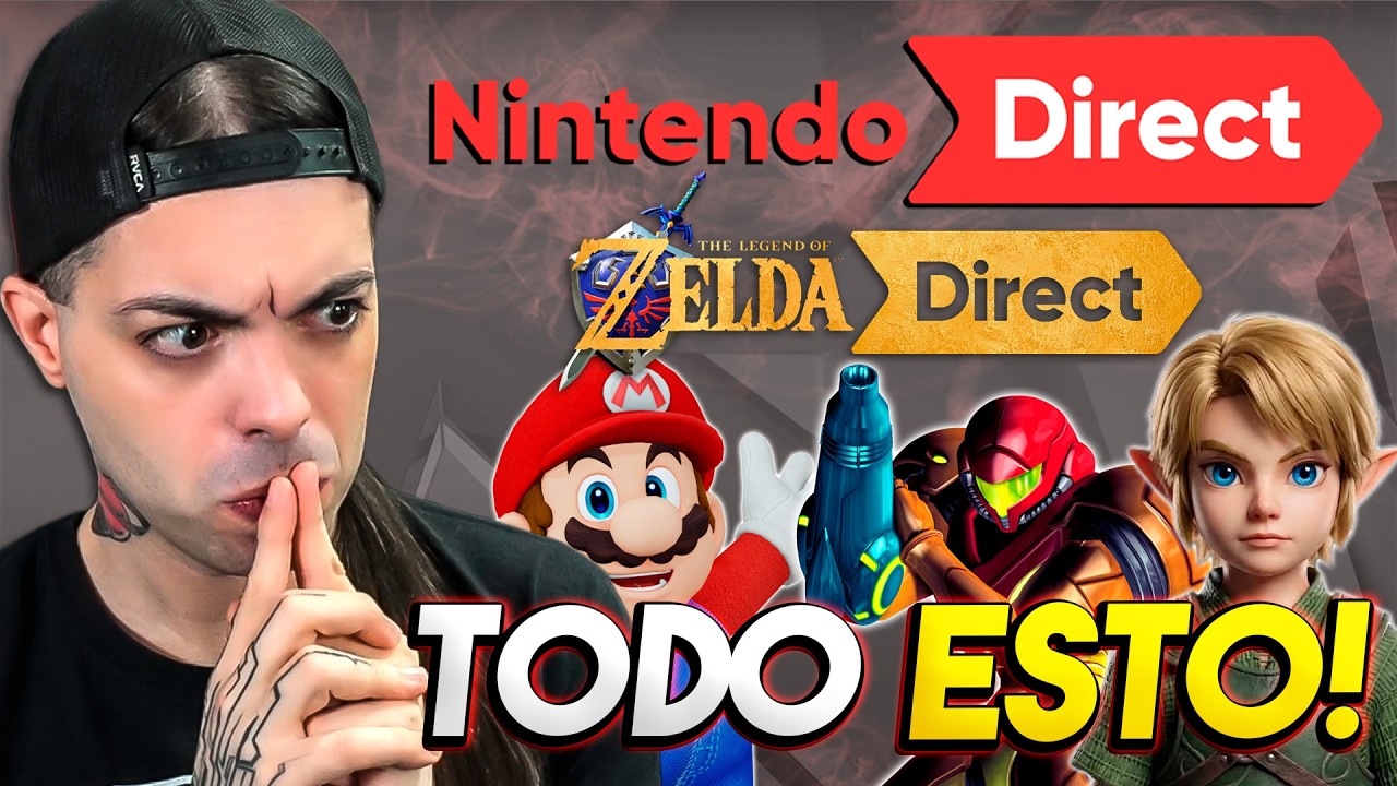 🔥 NINTENDO DIRECT: ¡TODO ESTO podría ANUNCIARSE! ZELDA 40º y MÁS!