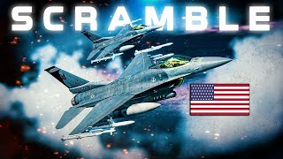 US F16 Vipers Scramble Under Attack On Airbase | Mig29 Su27 | Digital Combat Simulator | DCS |