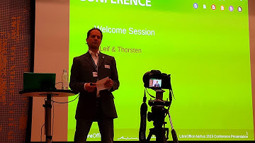 Aarhus LibreOffice Conference 2015: Welcome Session, Thorsten Behrens