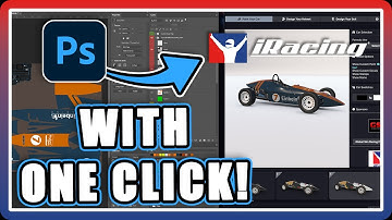 EXPORT Photoshop Livery to iRacing with 1 Click (No More Save A Copy)