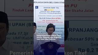 Pemerintah Kasih Diskon Tiket Kereta, Pesawat dan Angkutan Laut saat Libur Sekolah | NTVNEWSID
