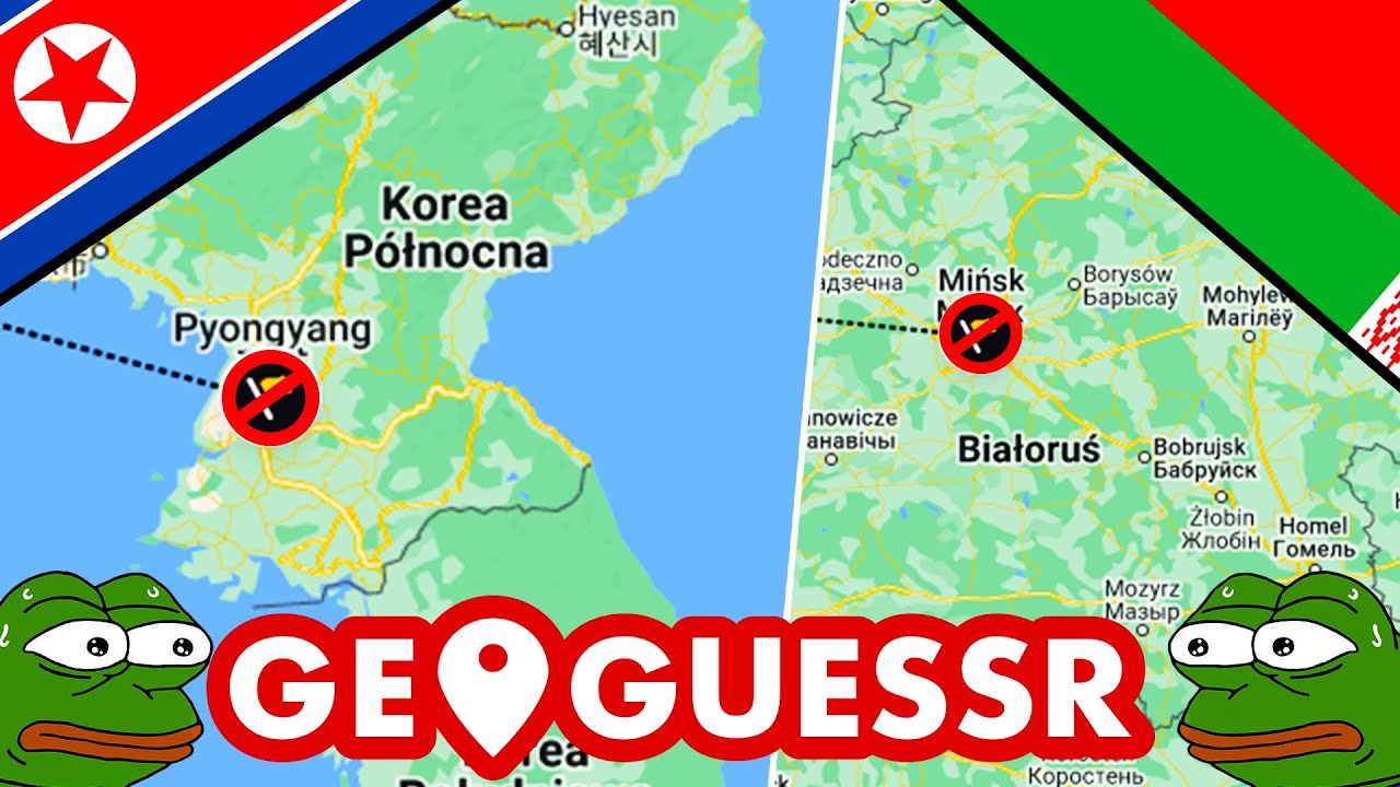 MIEJSCA KTÓRE SĄ ZAKAZANE w GEOGUESSR!