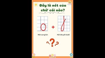 Đây là nét của chữ cái nào? | Học các nét chữ cái Tiếng Việt #nguyenthilananh #shorts