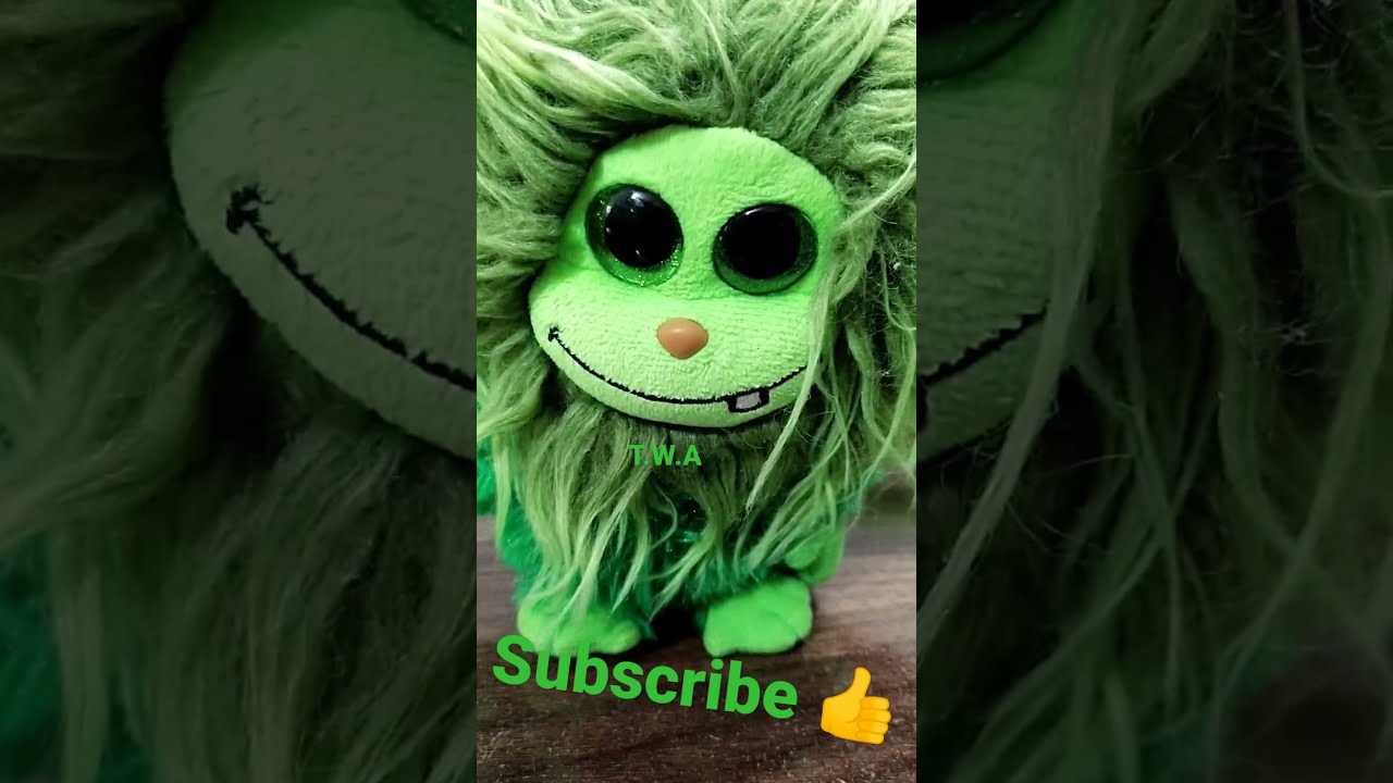 Ty Beanie B S Scoops The Green Monster Plush Figure Scoop Ytshorts Cute Shorts