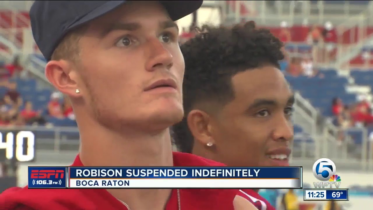FAU Begins Spring Practice QB Robison Suspended YouTube Fau begins spring practice qb robison suspended youtube