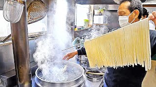 【早朝営業の老舗】素朴な大衆うどん店の贅沢な朝定食。吉田屋丨 Udon Noodles