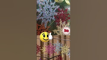 Crochet snowflakes ❄️ #crochet