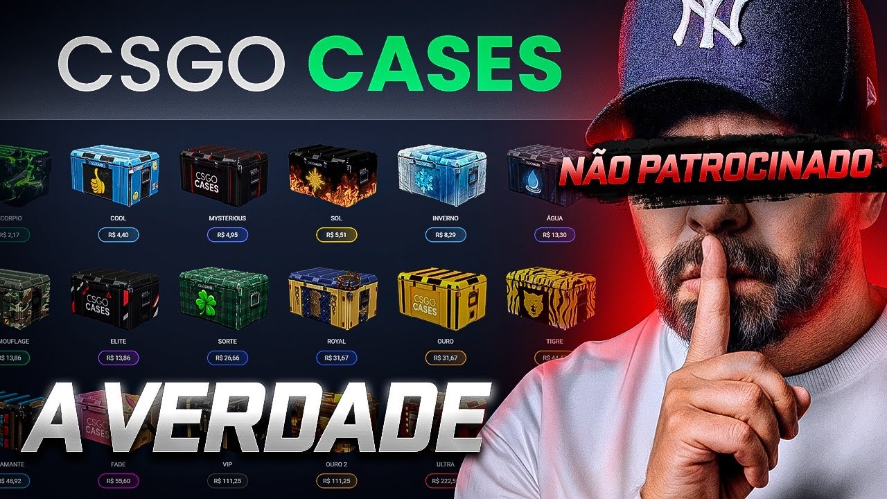 Você Está Perdendo Dinheiro com Contas NÃO PATROCINADAS no CSGOCASES?
