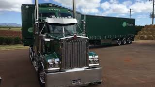 P3 transport Kenworth T909 Atherton tableland 2018.