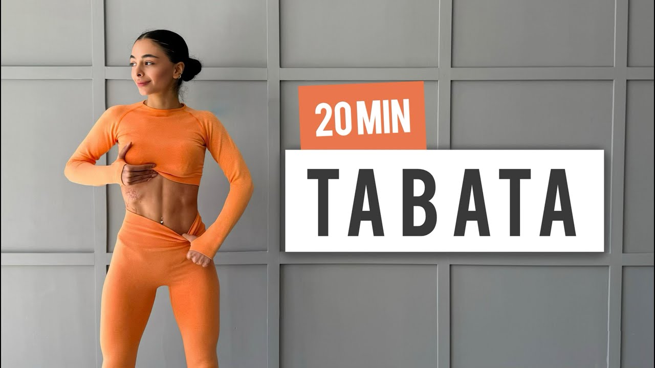 24 MIN TABATA HIIT Workout - Full Body Cardio, No Equipment, No Repeat Exercises