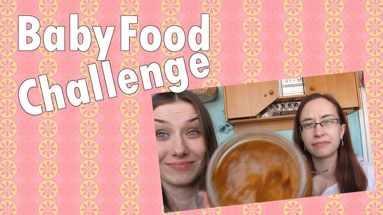 Baby Food Challenge - Niezapominajka i MaryKateAn vs jedzenie dla dzieci