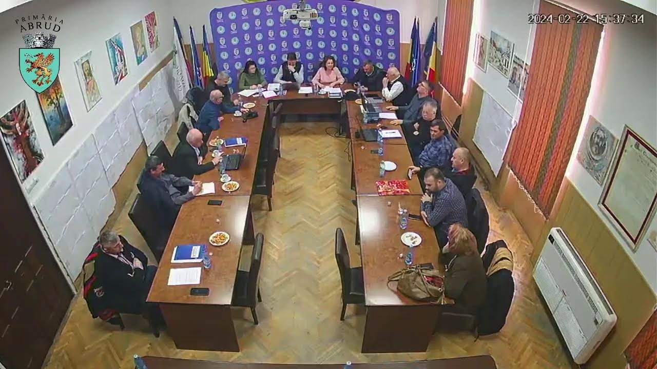 Ședință Ordinară LIVE Consiliul Local Abrud 22.02.2024