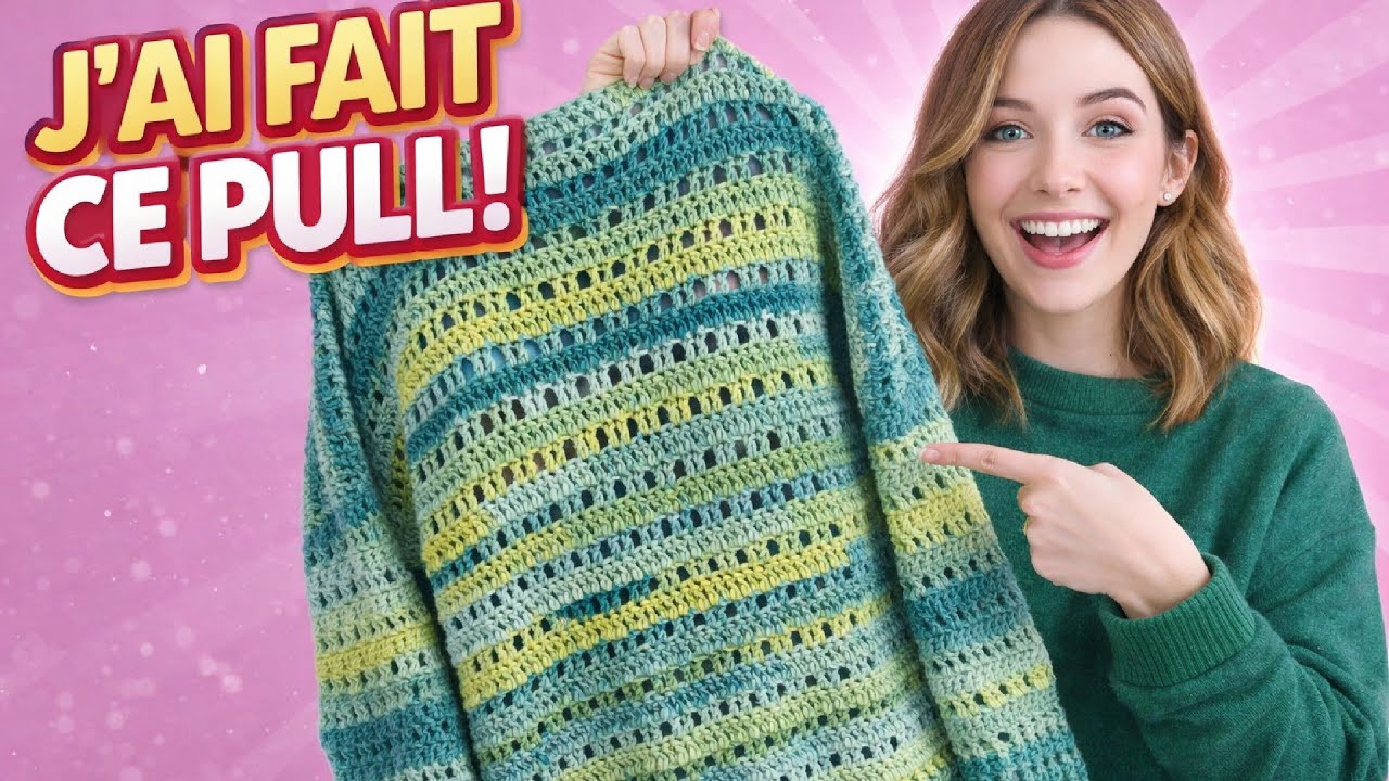 Personne ne croit que j’ai fait ce pull moi-même / droiitier : tuto