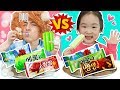 진짜 아이스크림 vs 가짜 비눗방울 아이스크림 리얼푸드 대결 Challenge with ice cream - 마슈토이 Mashu ToysReview