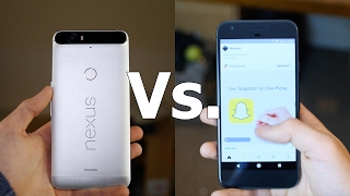 Google Pixel Vs. Nexus 6P (2017)