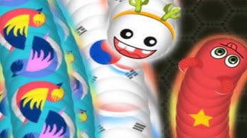 Rắn Hổ Mang Chúa Quyết Tâm Giành TOP 1 Trong Game Rắn Săn Mồi (Wormate.io )